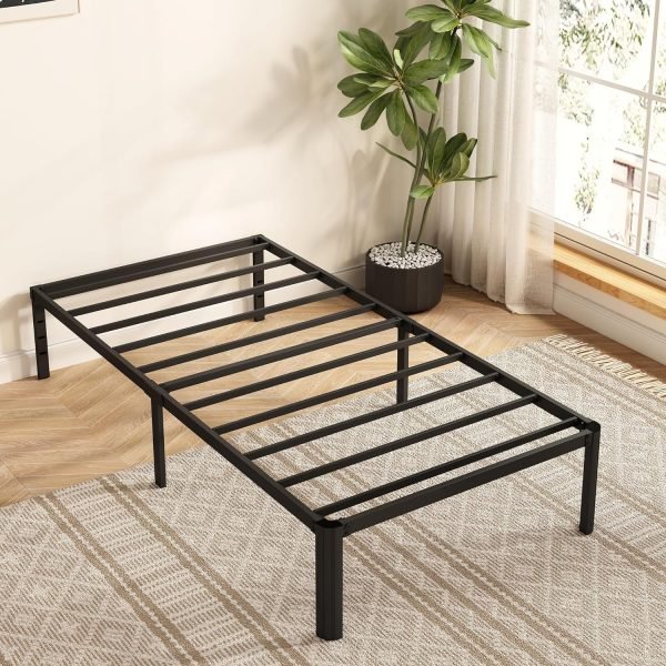 14 inch king size bed frame with rounded corner legs (复制)