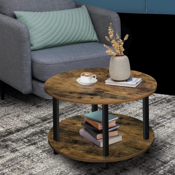 small round coffee table