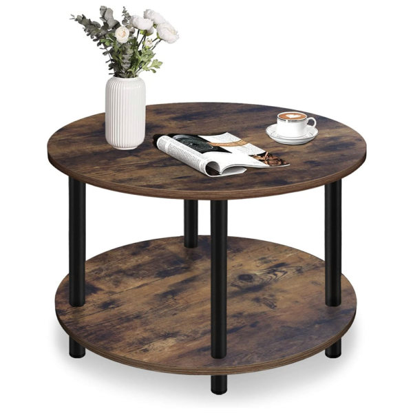small round coffee table