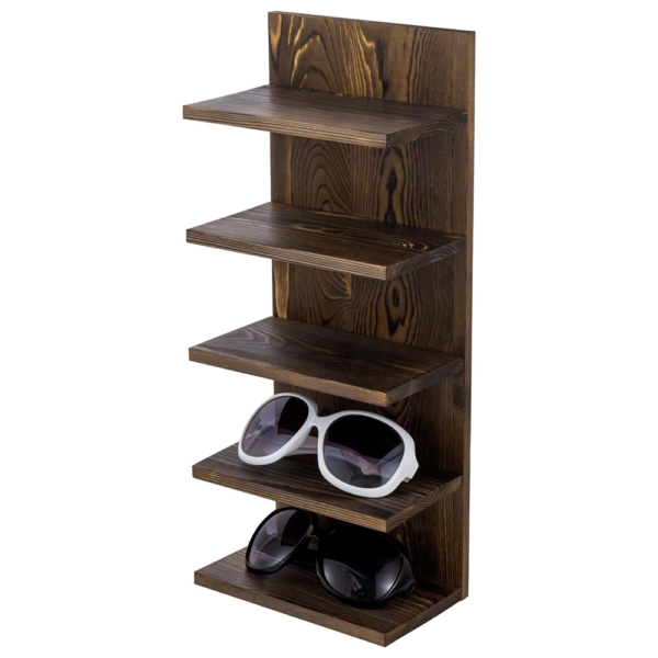 5 tier sunglasses holder rack